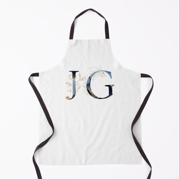 Item preview, Floral Initials JG, Monogram designed and sold by PinkLotusArt.