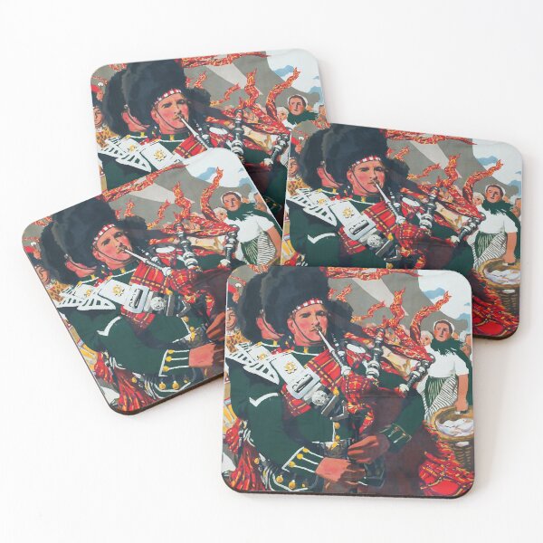 Item preview, cartel ferroviario Scotland designed and sold by stickart-marek.
