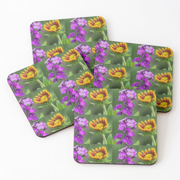 Item preview,  Wallflower and Gaillardia. designed and sold by John Ray.