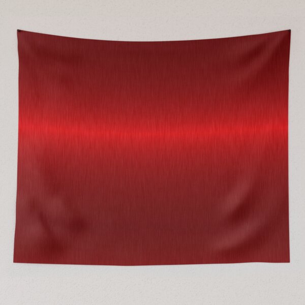 Item preview, Red Brushed Metal Look-alike designed and sold by Sybille-Yates.