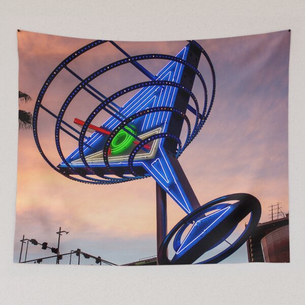 Item preview, Martini Glass Neon Sign, Fremont East District, Las Vegas, Nevada, USA designed and sold by Vicki Walsh.