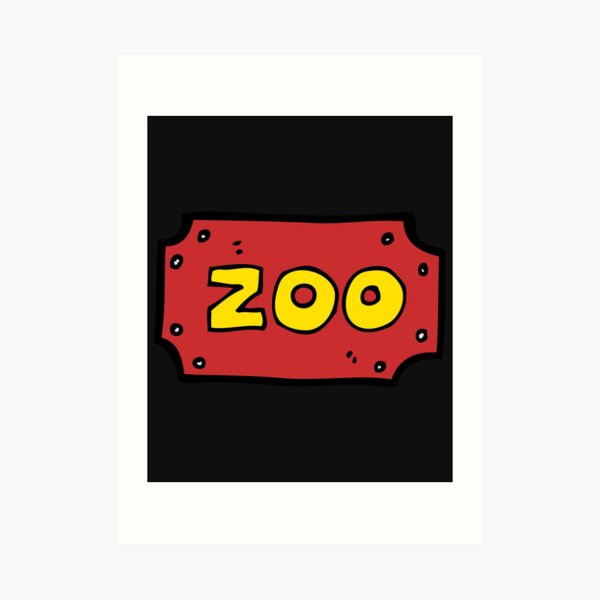 "Zoo Culture logo " Art Print by Redbubble