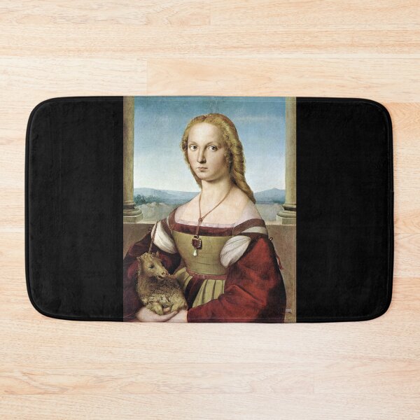 Item preview, Lady with Unicorn - Raphael - c1506 designed and sold by CrankyOldDude.