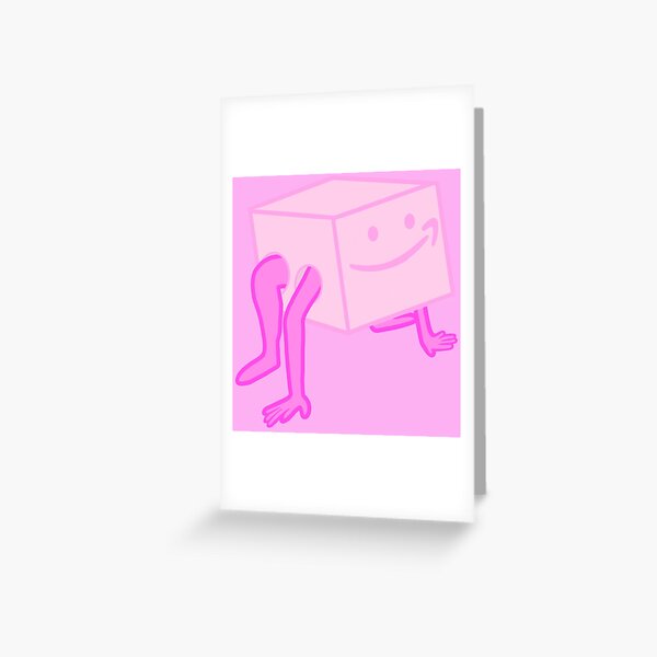 Meme Man Greeting Cards Redbubble - cursed roblox uorang man