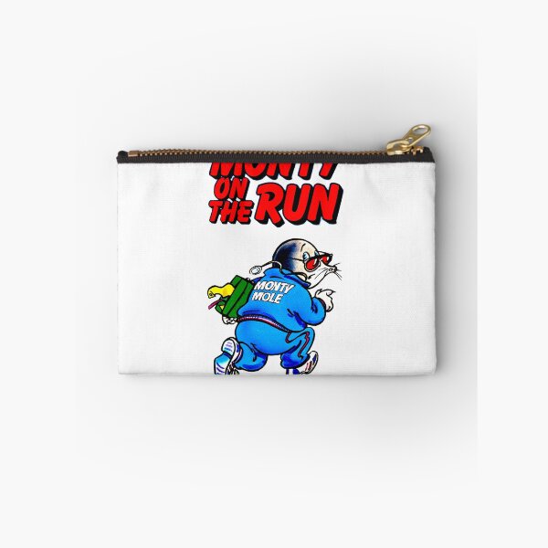 Item preview, Monty On The Run 8 Bit Retro Design designed and sold by silkdegreestees.