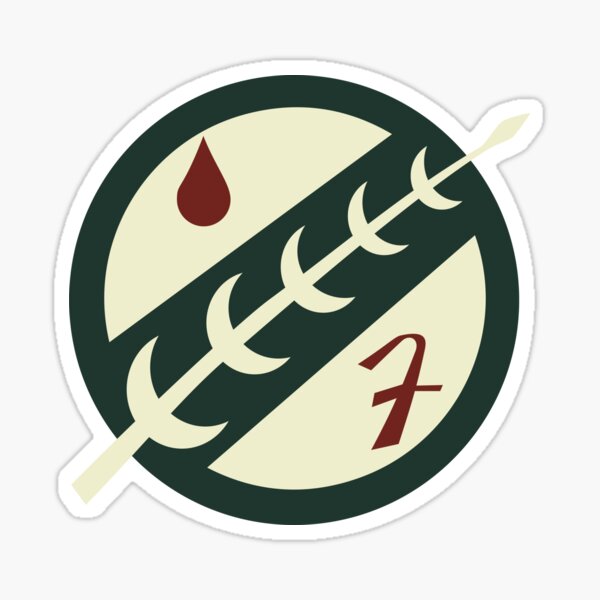 Boba Fett Emblem Sticker