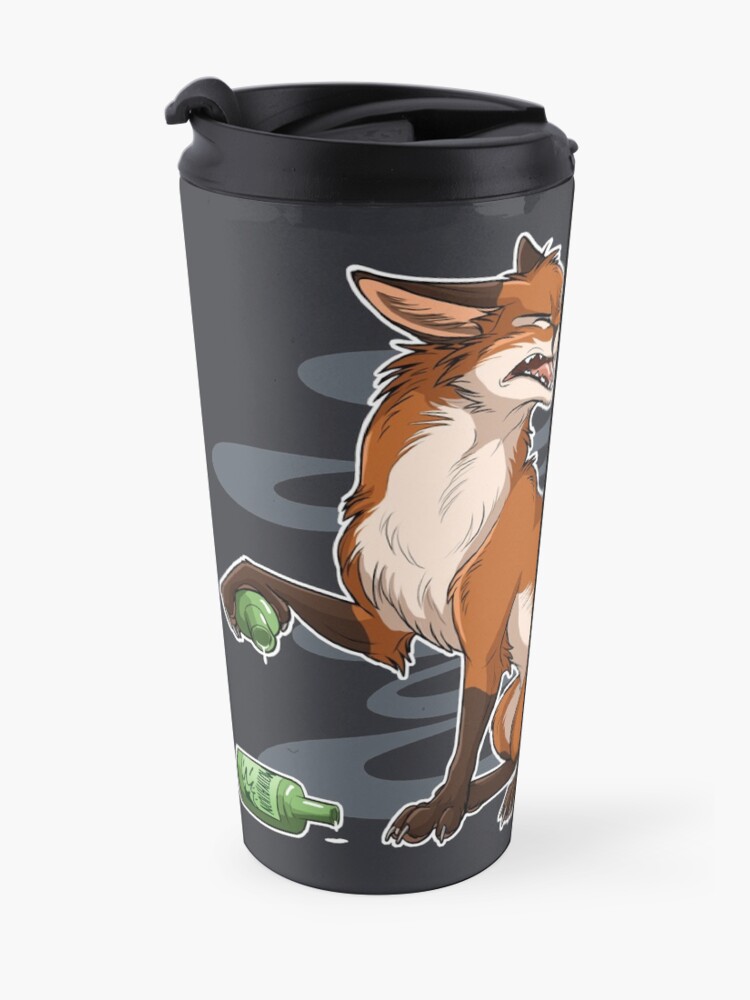 Alternate view of Out of Motivation (lighter swirls) Travel Mug