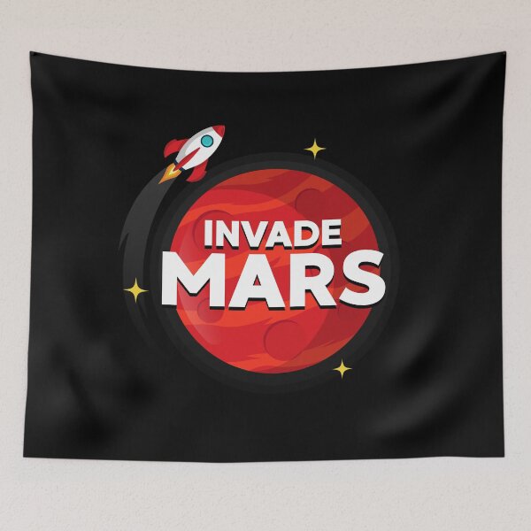 Item preview, Invade Mars designed and sold by KA DESIGNS.