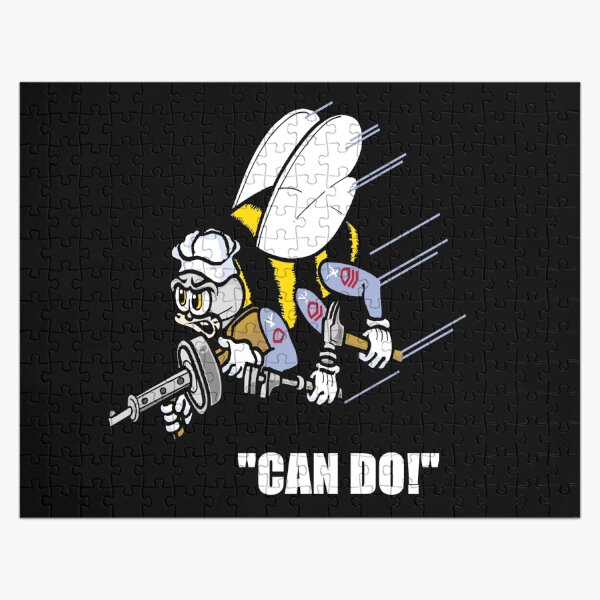 Seabees Can Do We Build We Fight Jigsaw Puzzle