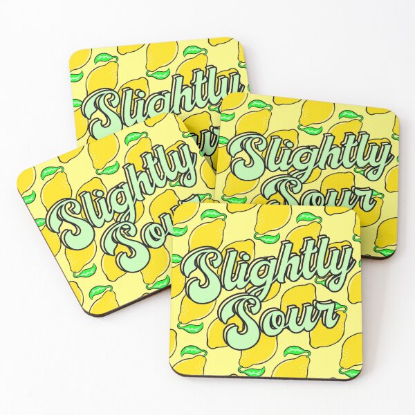 Item preview, ‘Slightly Sour’ Lemon Text Art designed and sold by PerpetualPanic.