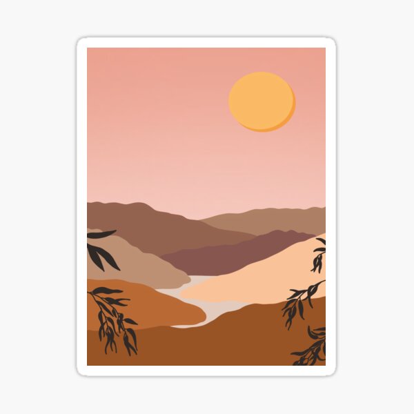 Safari Sunset Stickers Redbubble - sunset safari roblox pictures