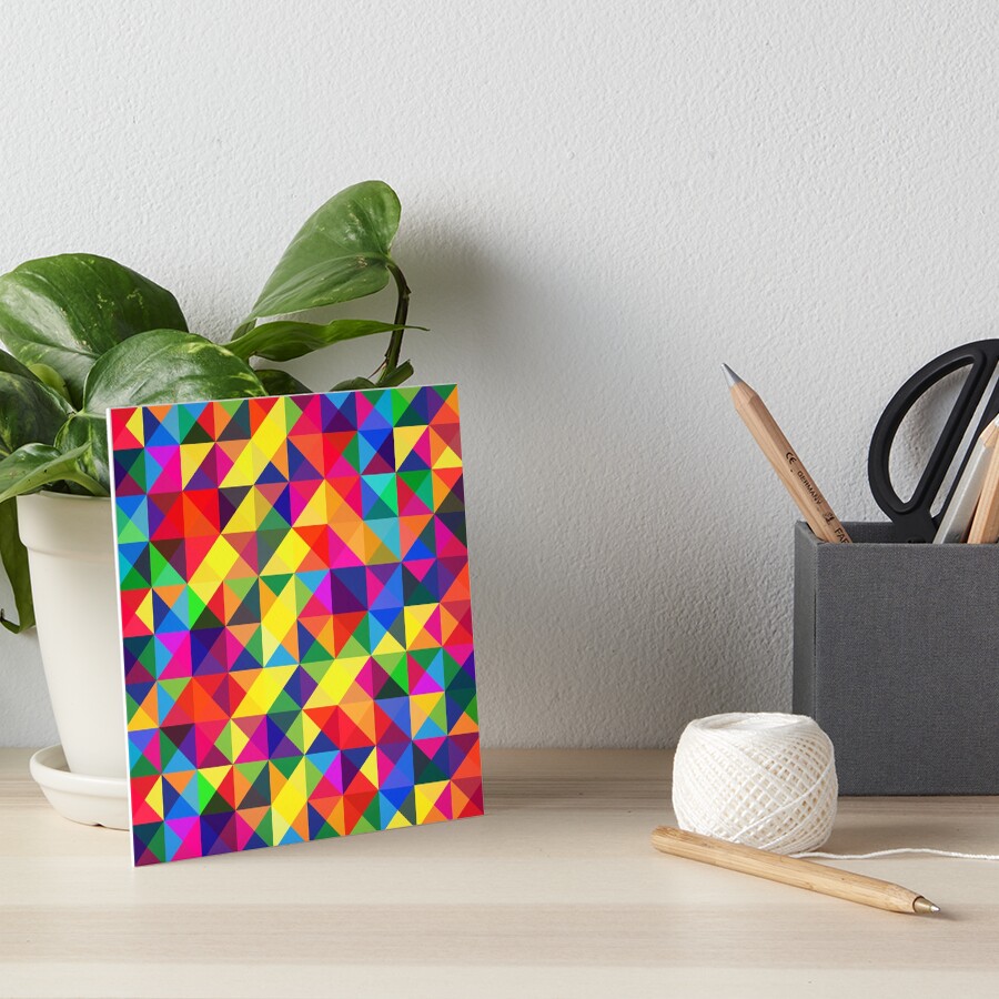 Item preview, Art Board Print designed and sold by ArtOfPattern.