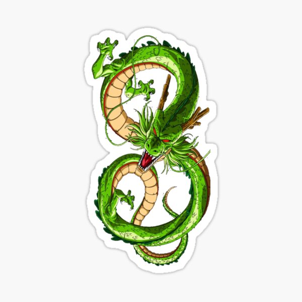 Shenron Stickers Redbubble