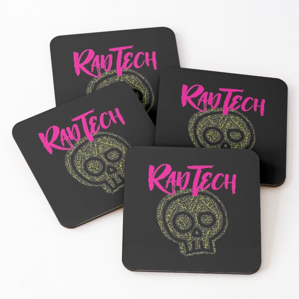 Item preview, Rad Tech Pink Skull Radiology Terms designed and sold by GriffsGraphix.