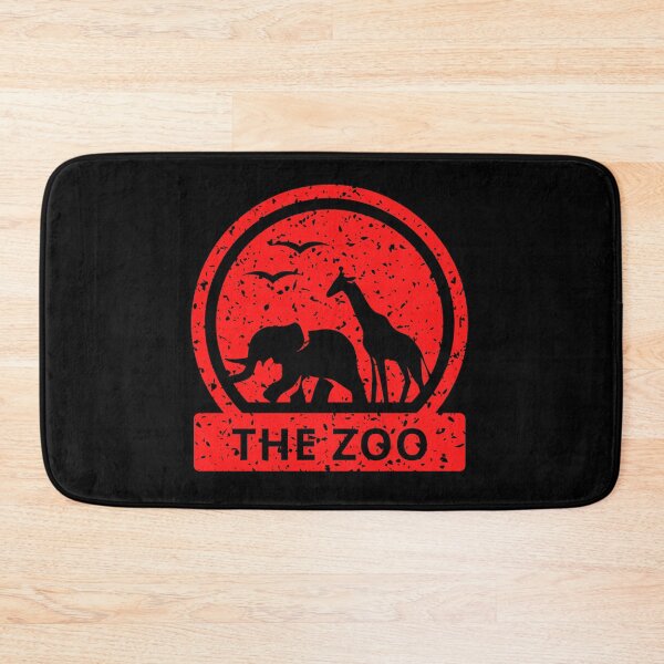 Item preview, Zoo Culture giraffe and elephant in the savanna designed and sold by OneTimeEngineer.