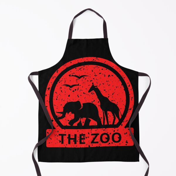 Item preview, Zoo Culture giraffe and elephant in the savanna designed and sold by OneTimeEngineer.