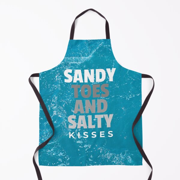 Item preview, Sandy toes and Salty kisses.Photo of the sea designed and sold by BeebopGraphics.