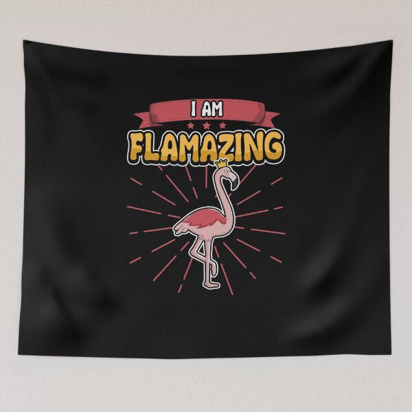 Item preview, Flamazing flamingo queen designed and sold by redshirtz.