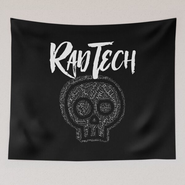 Item preview, Rad Tech Skull Radiology Technologist Terms designed and sold by GriffsGraphix.