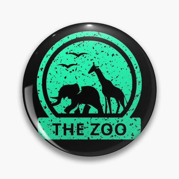Item preview, Zoo Culture giraffe and elephant in the savanna designed and sold by OneTimeEngineer.