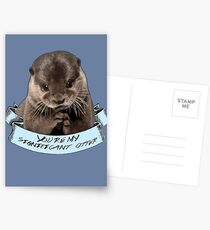 Du bist mein bedeutender Otter Postkarten
