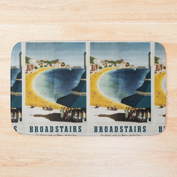 Item preview, Railway Poster Broadstairs designed and sold by stickart-marek.