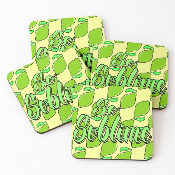 Item preview, ‘So Sublime’ Lime Text Art designed and sold by PerpetualPanic.