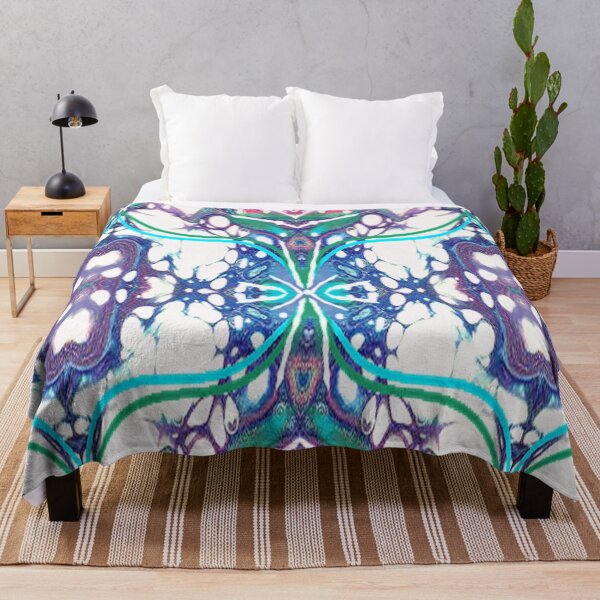 Item preview, Purple blues, , Psychedelic Arte Abstracto, abstract art design designed and sold by Adri Barnard.