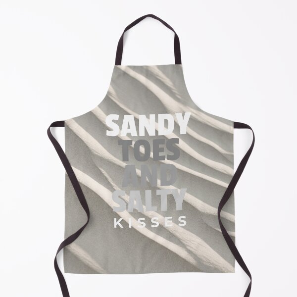 Item preview, Beach sand, Sandy toes and salty kisses designed and sold by BeebopGraphics.