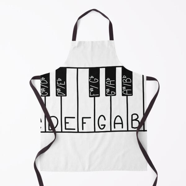 Item preview, Twist and Shout Piano Note Names - Monochrome designed and sold by Twist and Shout.