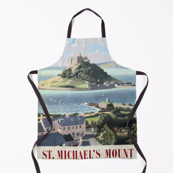 Item preview, Railway Poster St Michaels Mount designed and sold by stickart-marek.