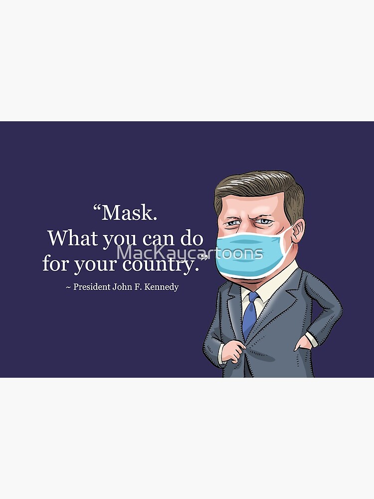President John F. Kennedy by MacKaycartoons