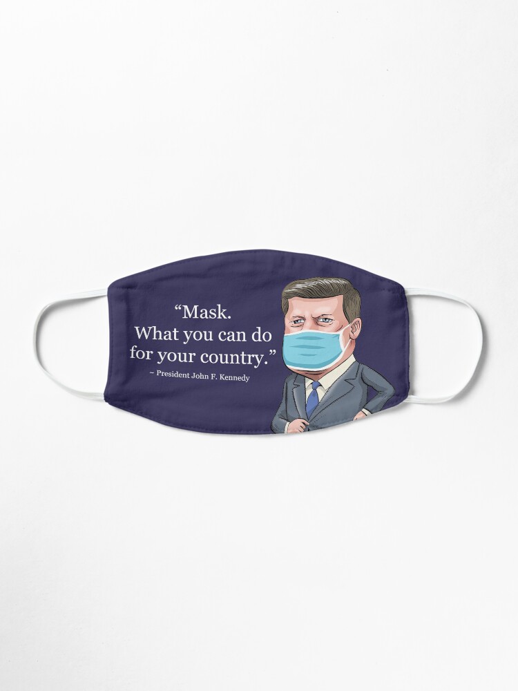 Alternate view of President John F. Kennedy Mask