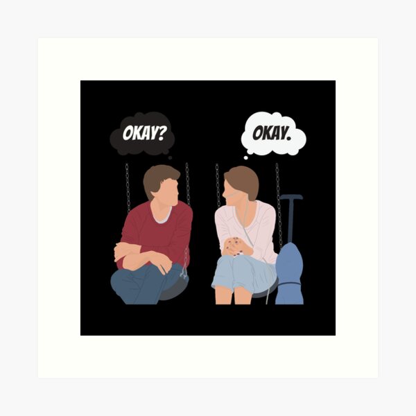 Item preview, The fault in our stars Hazel and Augustus designed and sold by Arrows Designs.