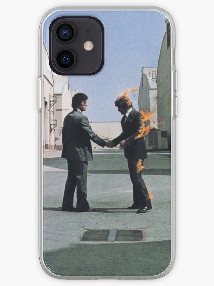 High Quality Pink Floyd Wish You Were Here Artwork Iphone Case Cover By Xelfeer Redbubble