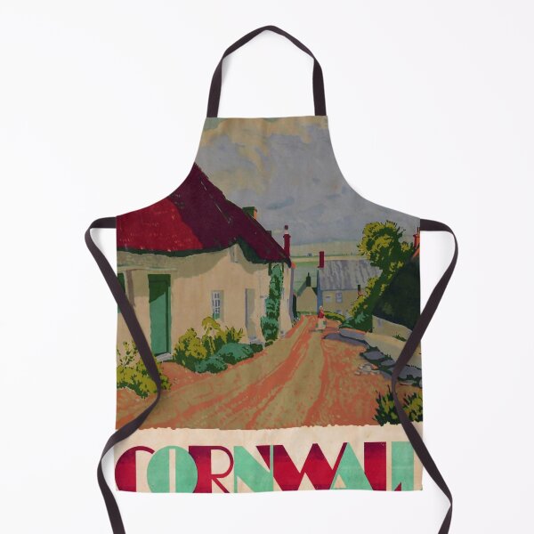 Item preview, Railway Poster Cornwall designed and sold by stickart-marek.