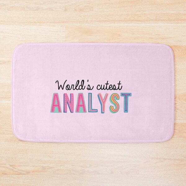 Item preview, Analyst Gifts | World's cutest Analyst designed and sold by betternotes.