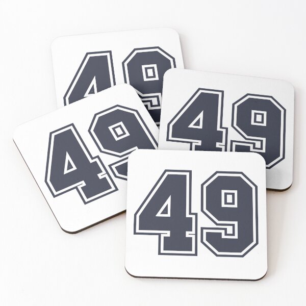 Item preview, 49 Sports Number Fourty-Nine designed and sold by HelloFromAja.