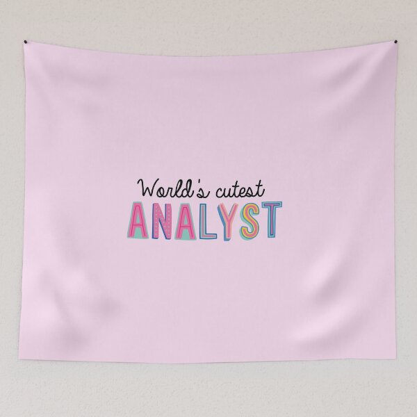 Item preview, Analyst Gifts | World's cutest Analyst designed and sold by betternotes.