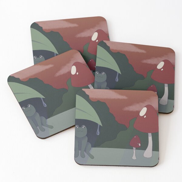 Item preview, Frog and shroom designed and sold by Pixel-Canvas.