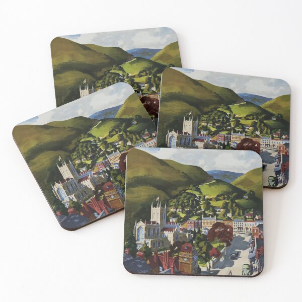 Item preview, Railway Poster Malvern designed and sold by stickart-marek.