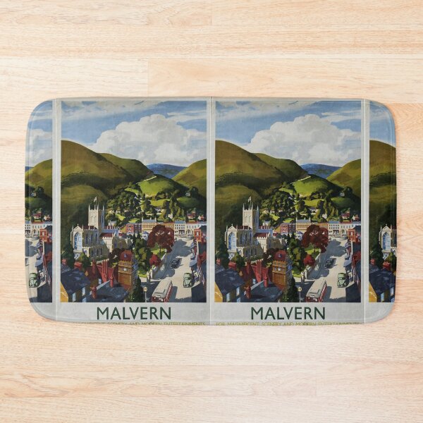 Item preview, Railway Poster Malvern designed and sold by stickart-marek.