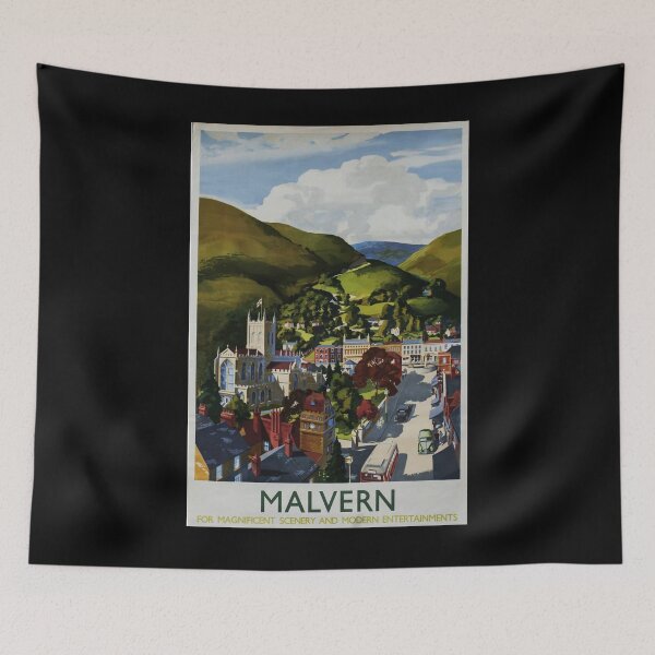 Item preview, Railway Poster Malvern designed and sold by stickart-marek.