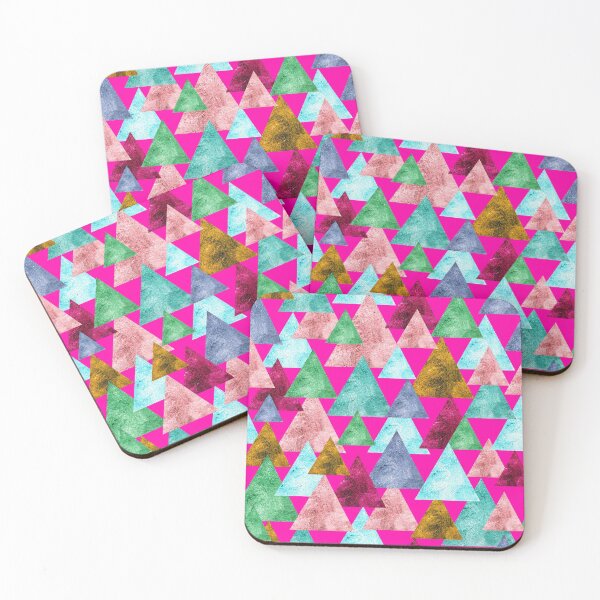 Item preview, colored triangles designed and sold by Anastasiia Yurevych.