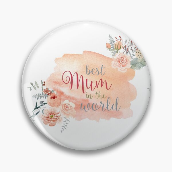 Item preview, Best Mum in the World floral bilingual English Arabic designed and sold by HalunaHappy.