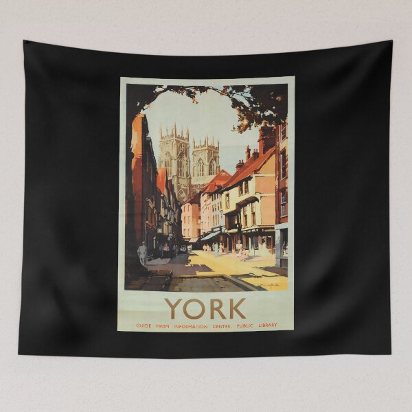 Item preview, Railway Poster York designed and sold by stickart-marek.