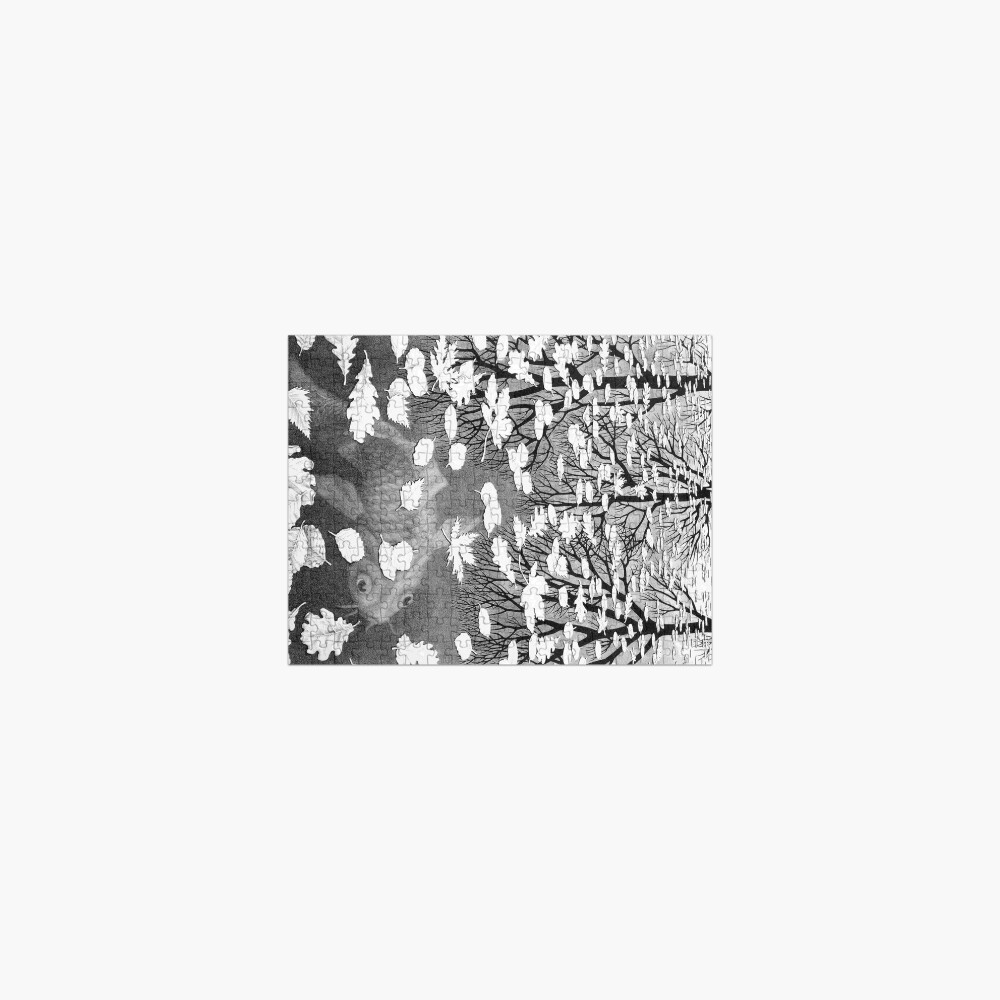 Three Worlds - Escher Jigsaw Puzzle