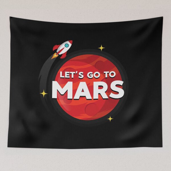Item preview, Let's Go To  Mars designed and sold by KA DESIGNS.