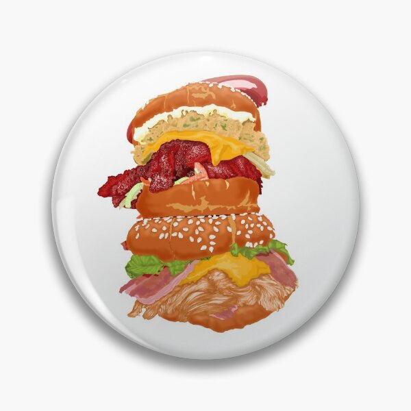 Item preview, Double burger designed and sold by Blacklock-Art.