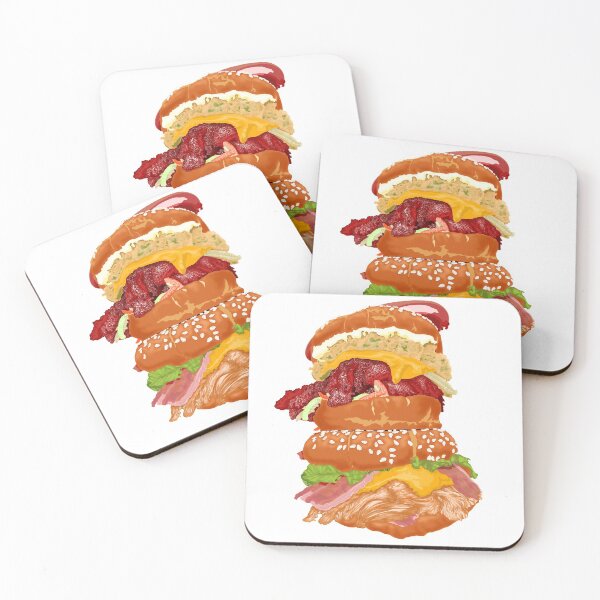 Item preview, Double burger designed and sold by Blacklock-Art.